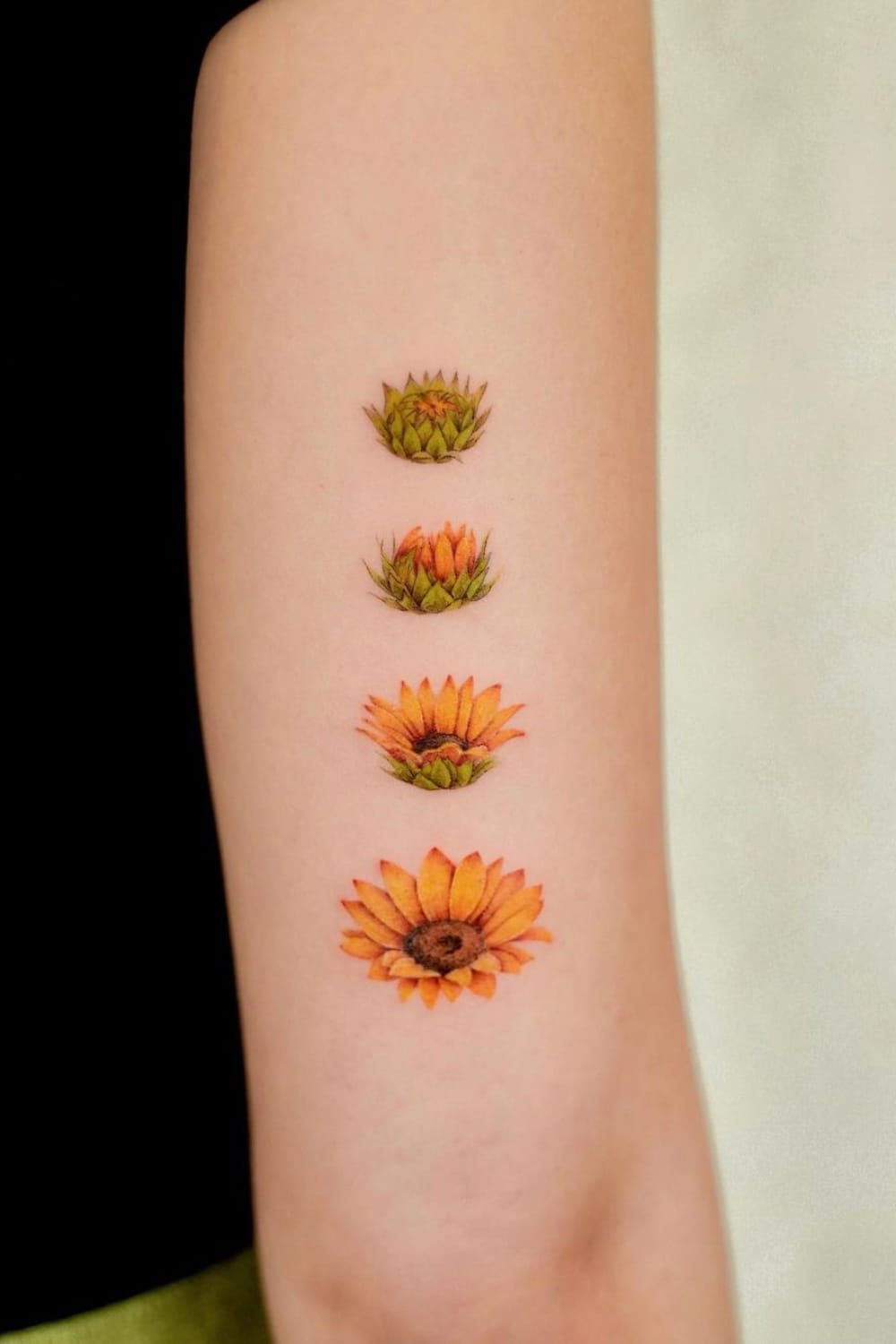 Sunflower Tattoo