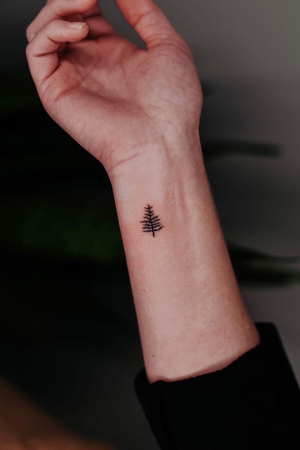 Black Tree Tattoo