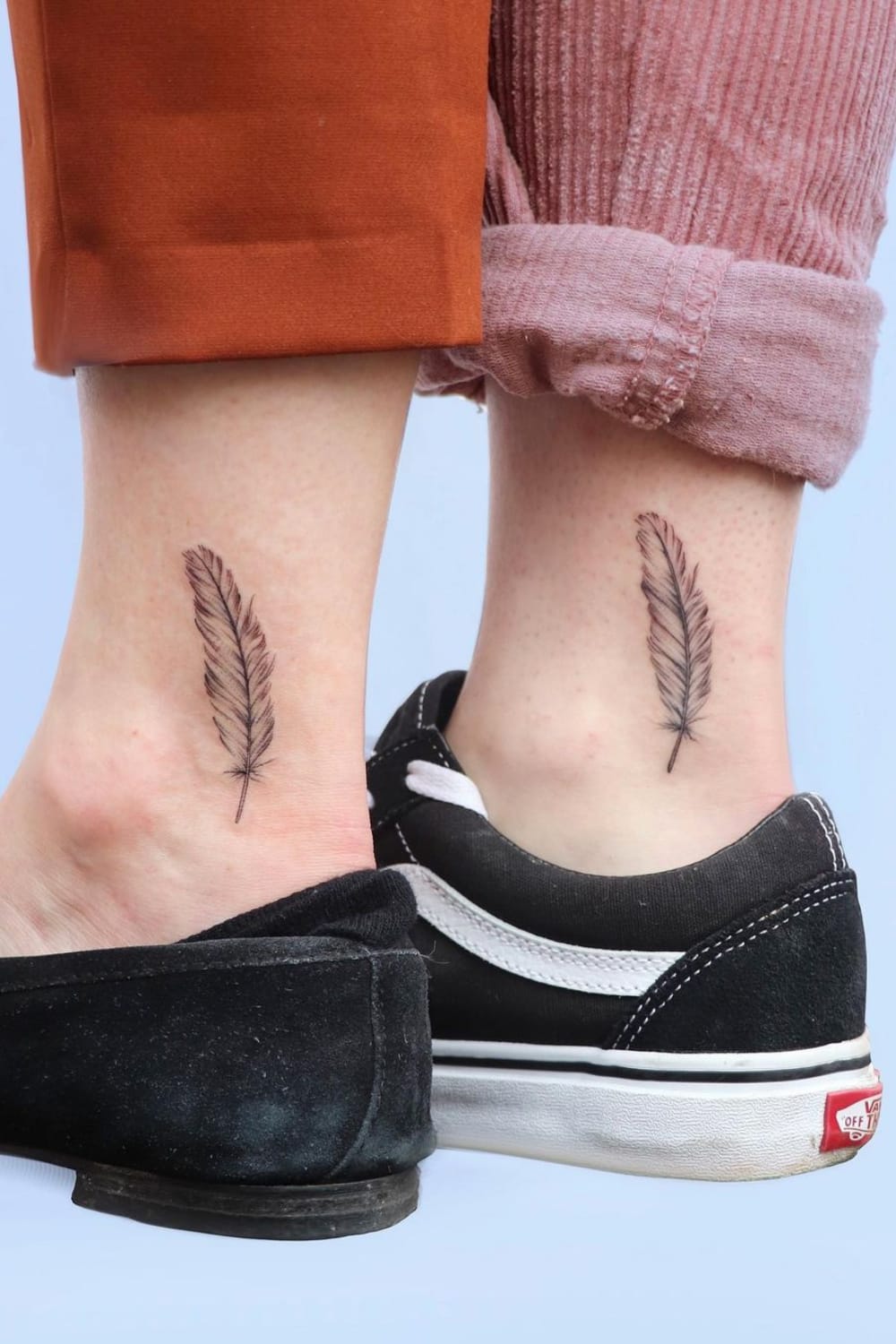 Couple Feather Tattoo