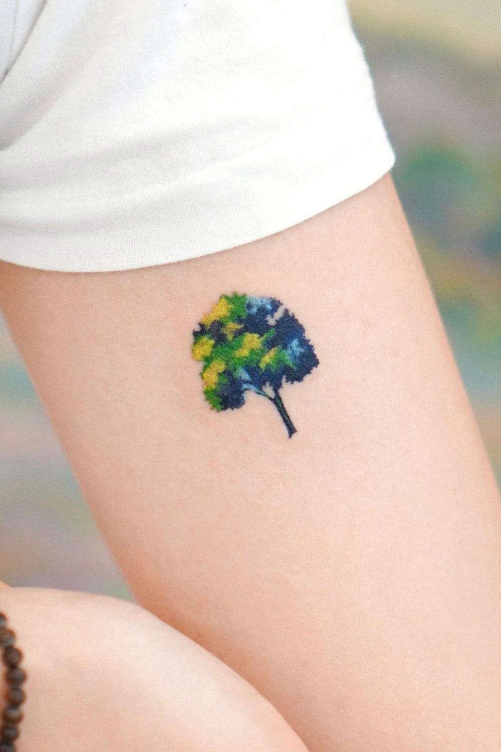 Mini Tree Tattoo