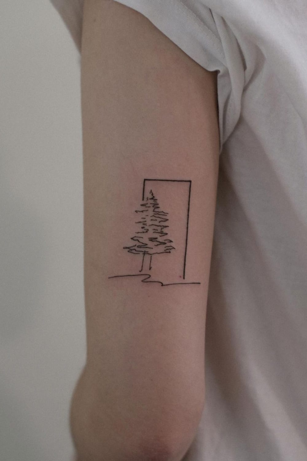 Simple Tree Tattoo