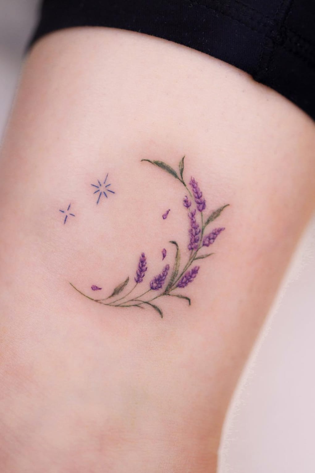 Lavender Moon Tattoo