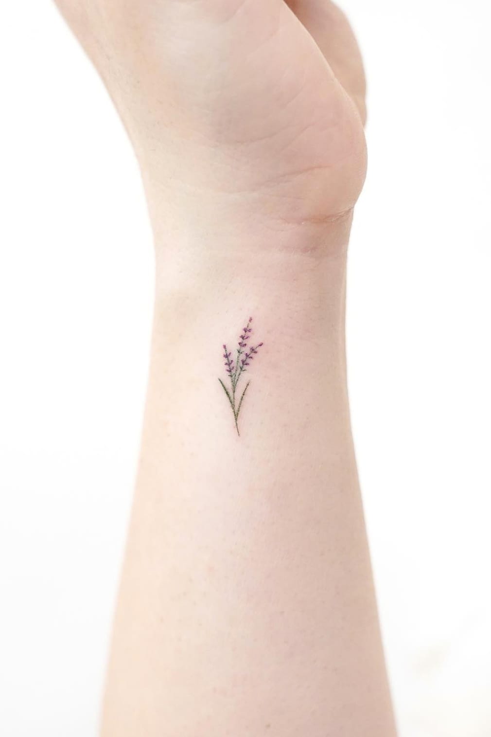 Small Lavender Tattoo