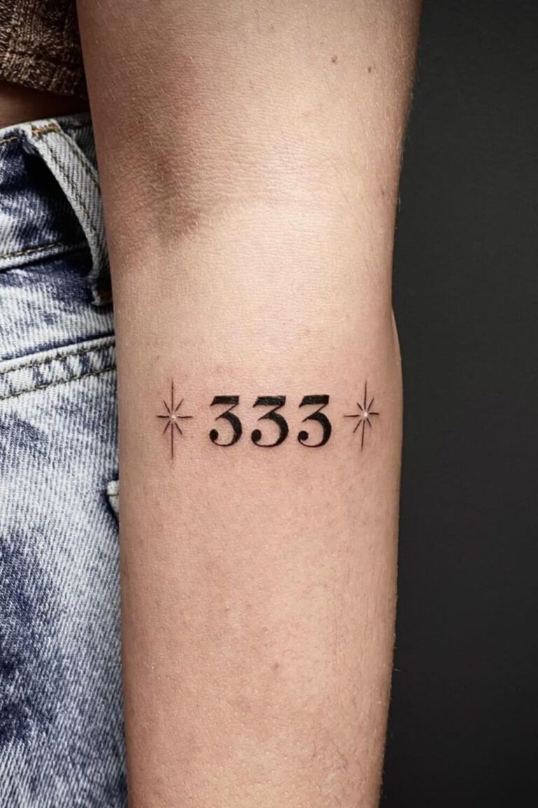 Popular 333 Tattoos Ideas And Meanings