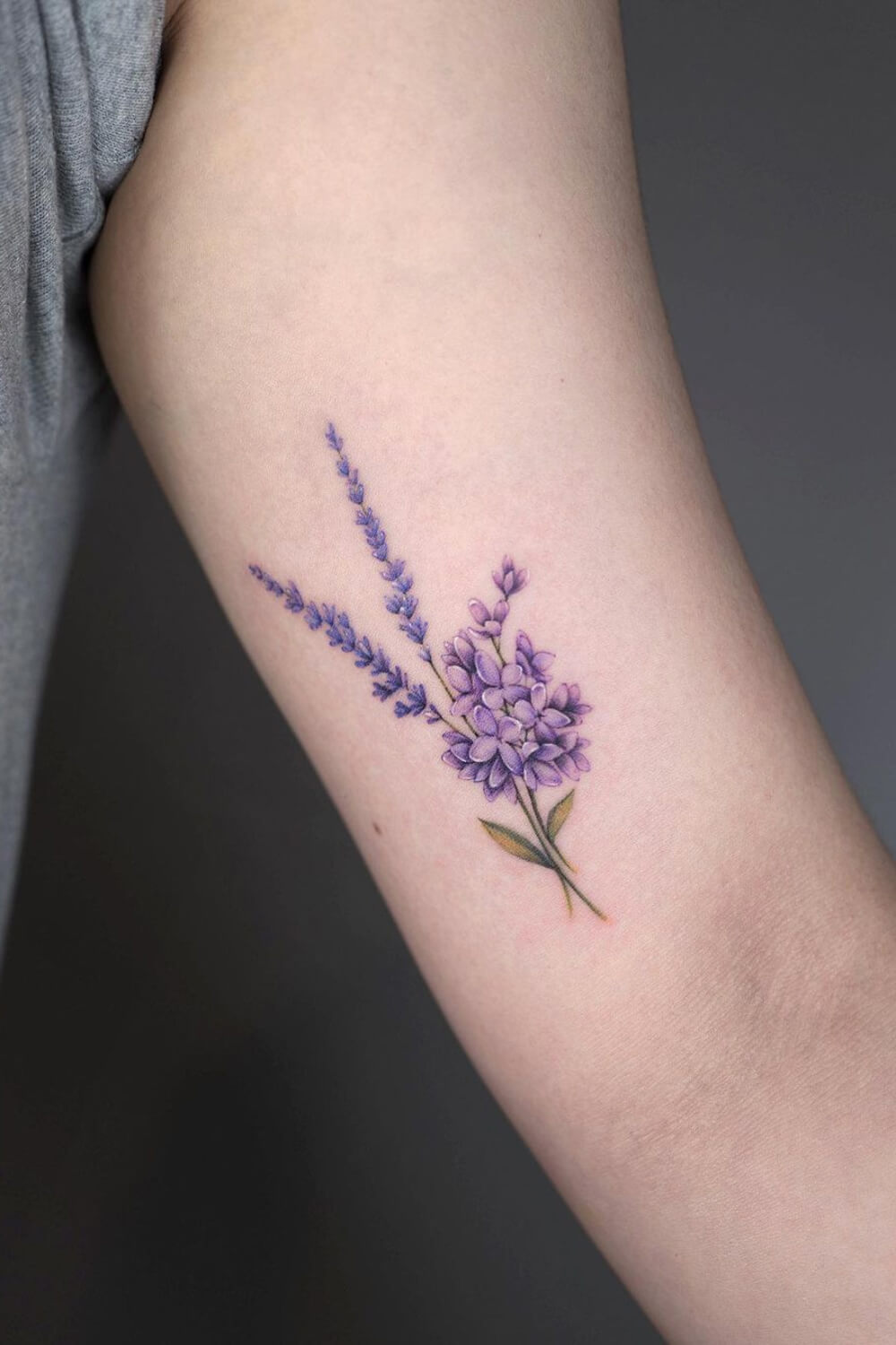 Lilac Tattoo Idea