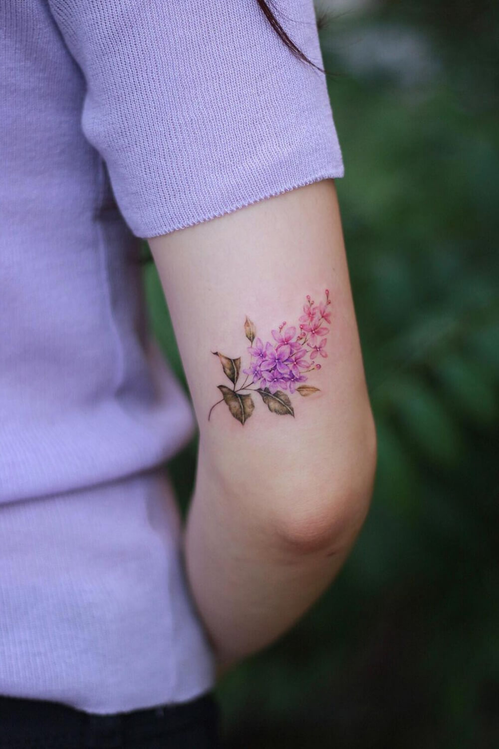 Lilac Tattoo Idea