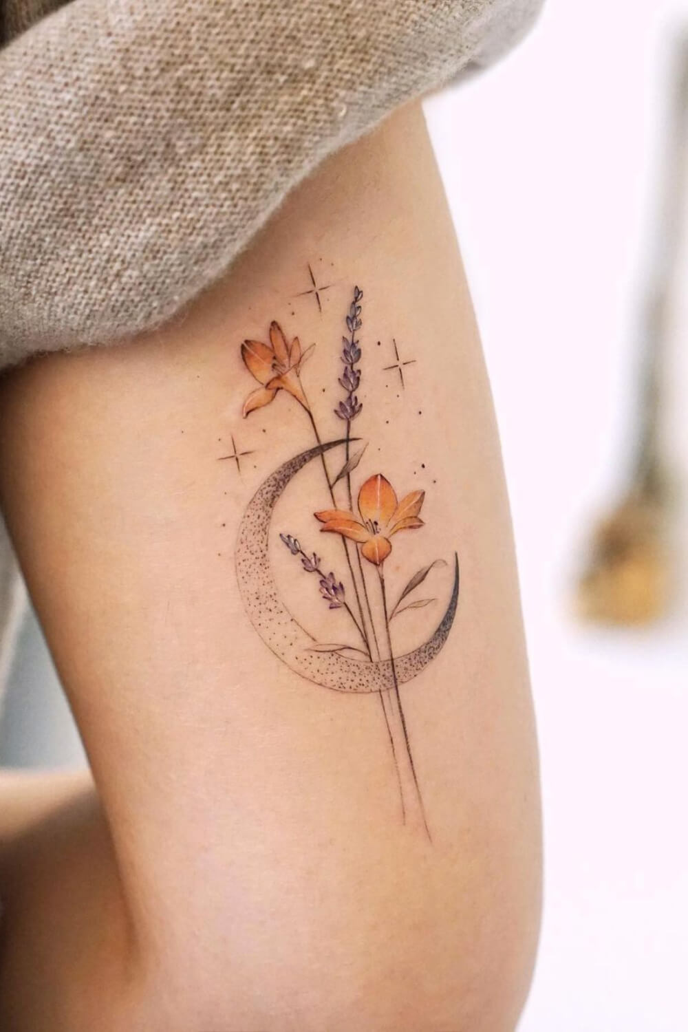 Lilac Tattoo Idea