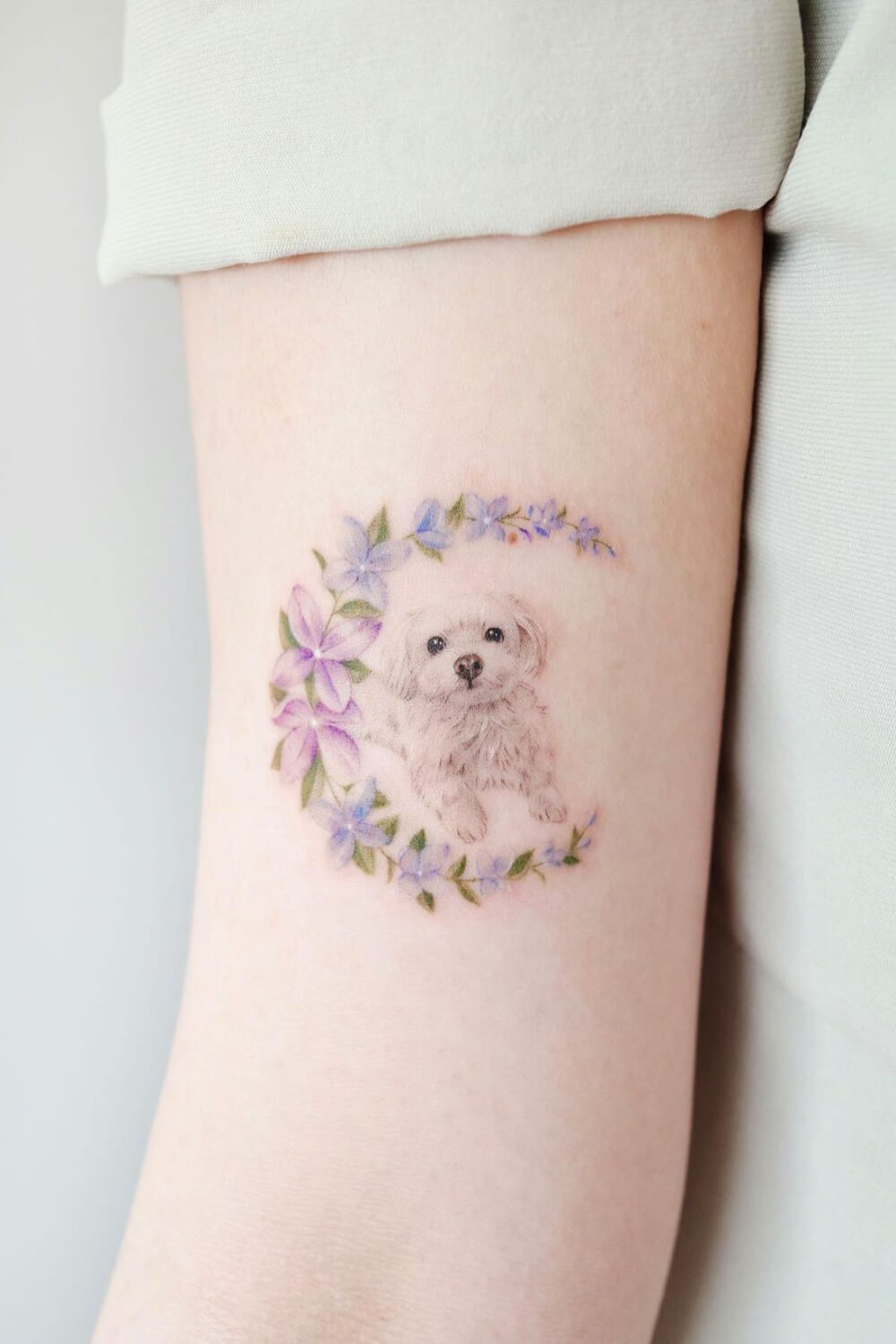 Lilac Tattoo Idea