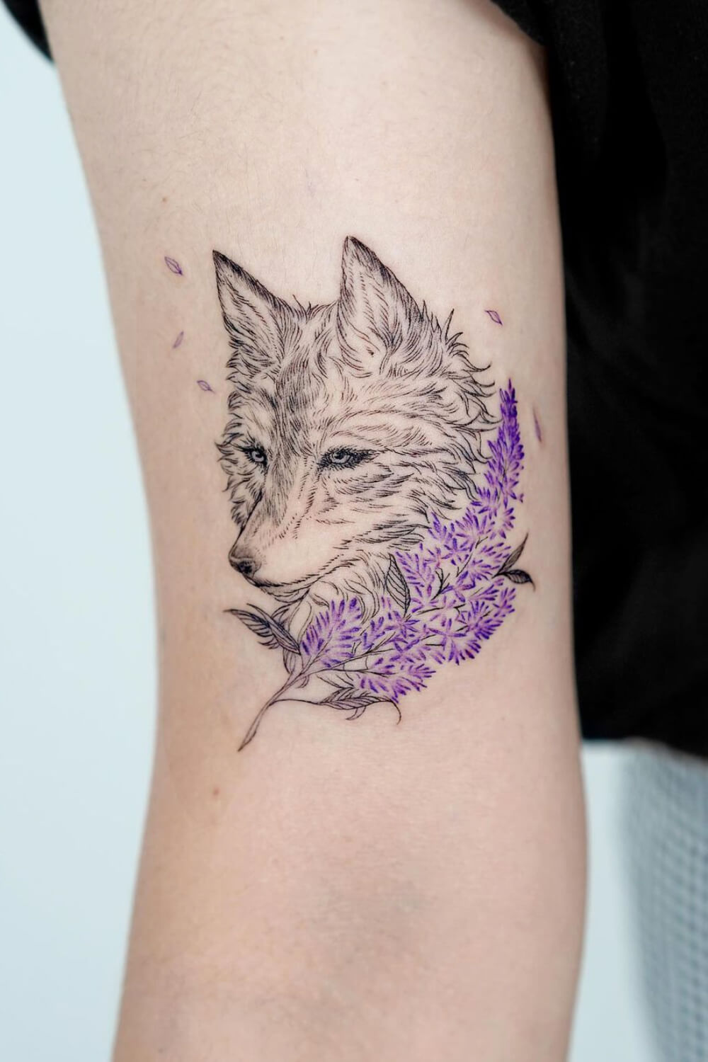 Lilac Tattoo Idea