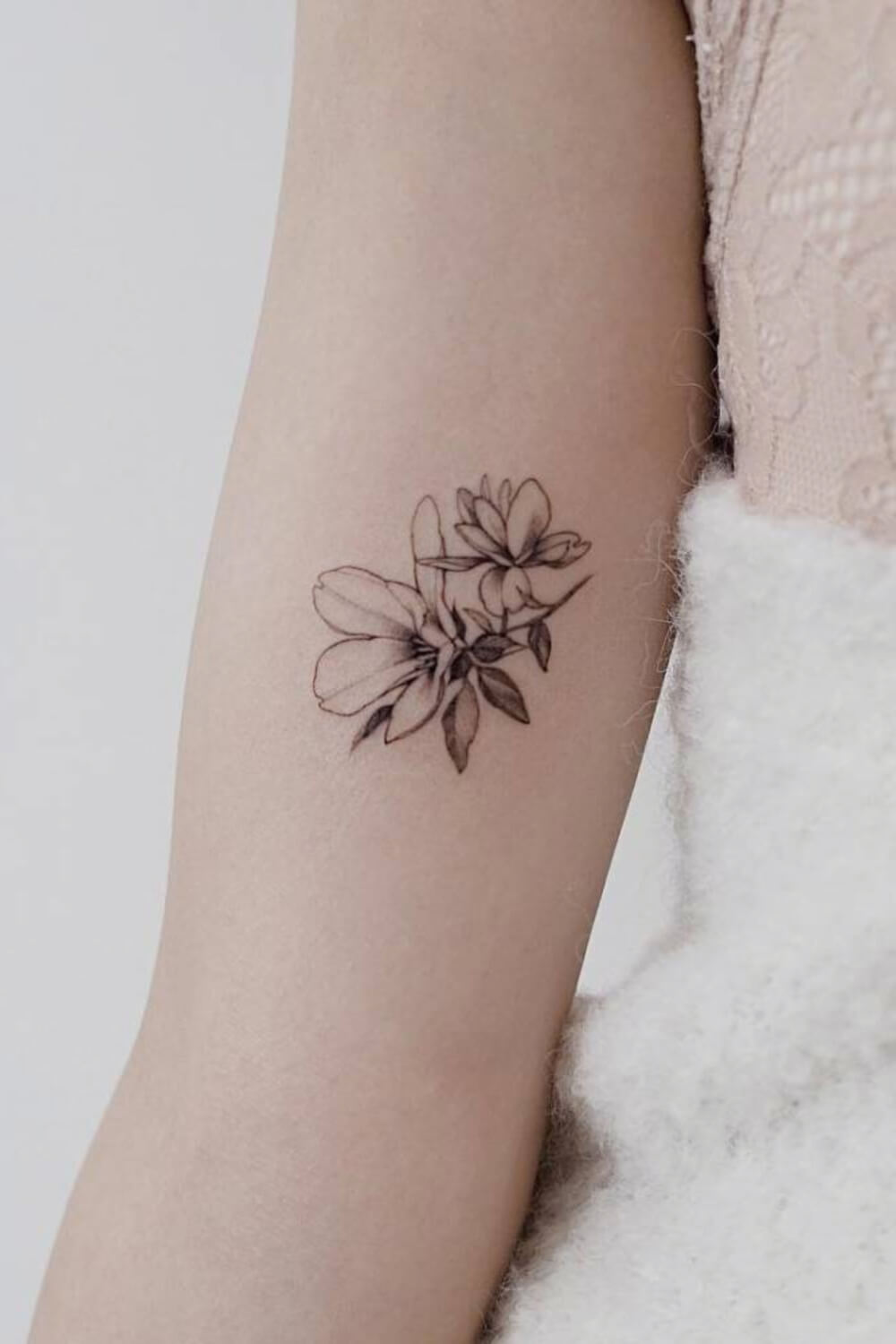 Magnolia Tattoo For Women