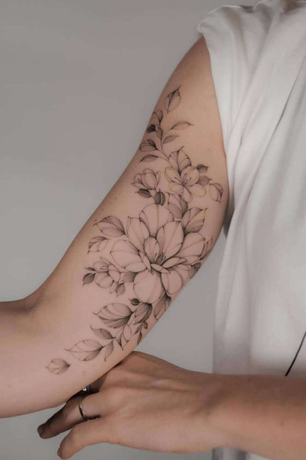 Magnolia Tattoo For Women