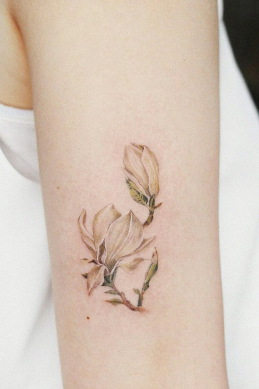 Small Magnolia Tattoo