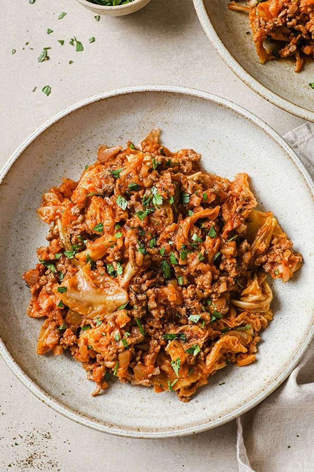 Easy One Pot Unstuffed Cabbage Roll