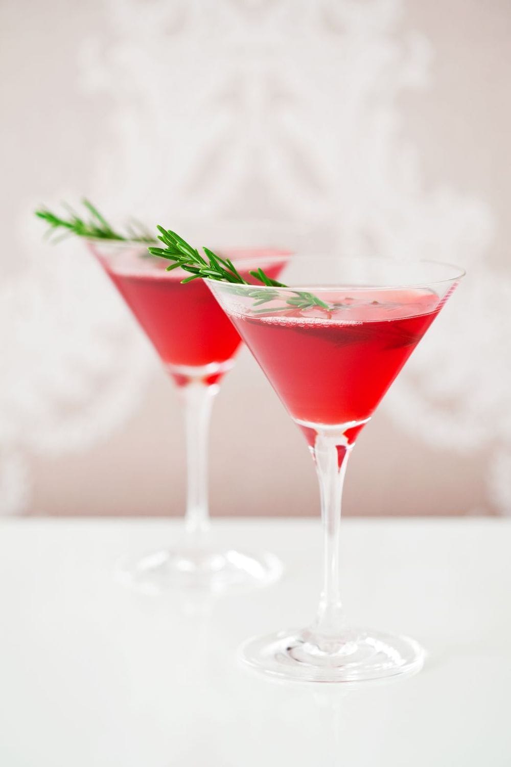 Christmas Gin and Cranberry Sauced Martini