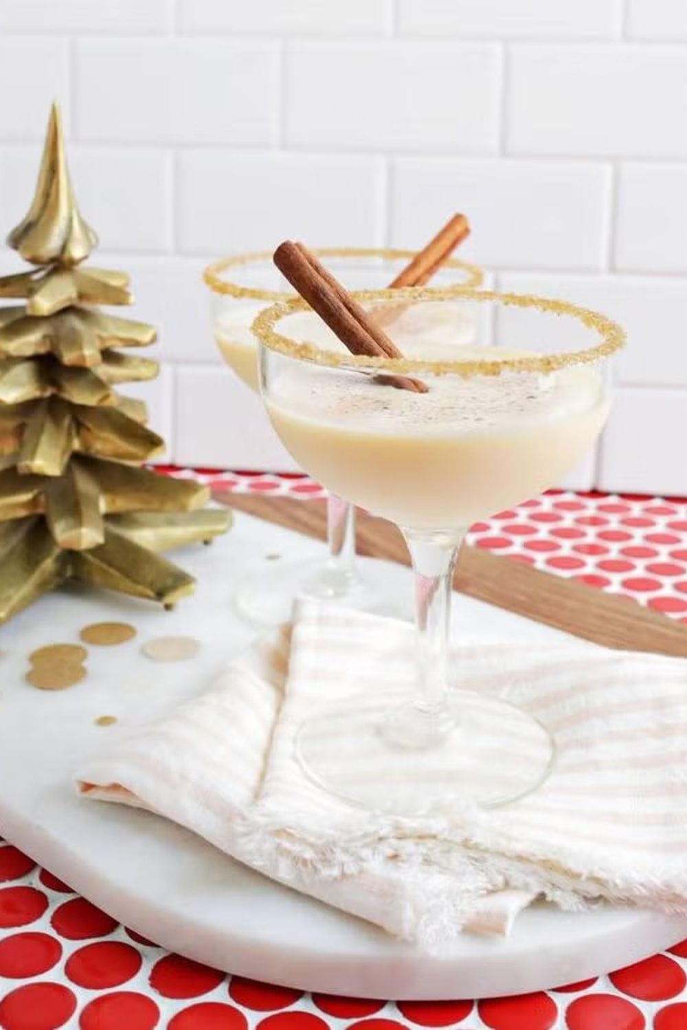 Eggnog Martini