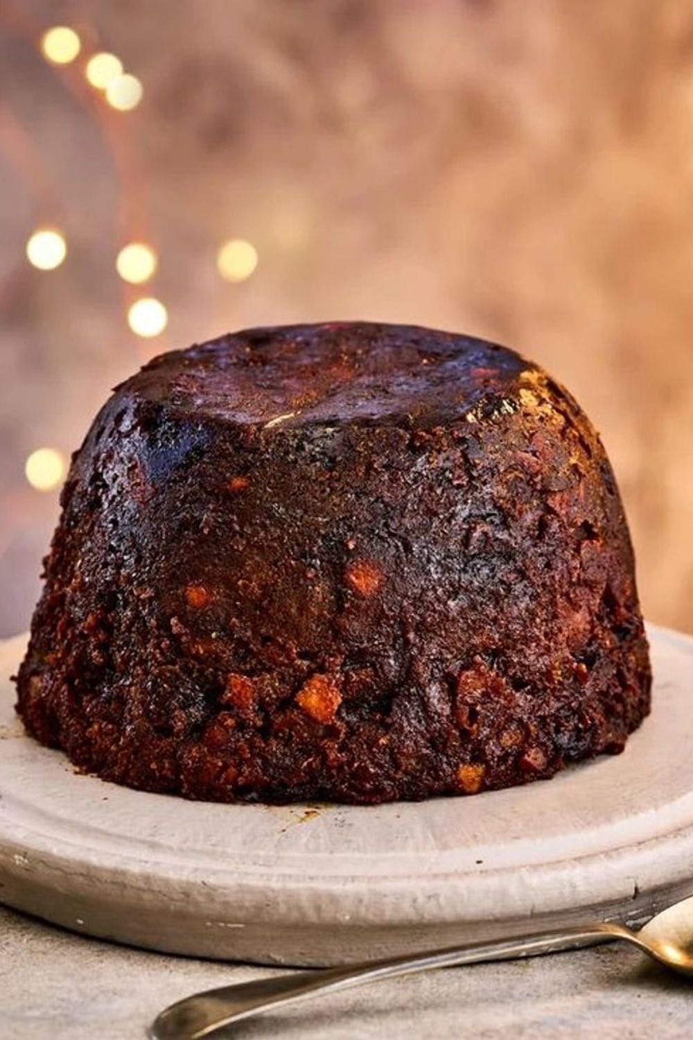 Slow cooker Christmas pudding