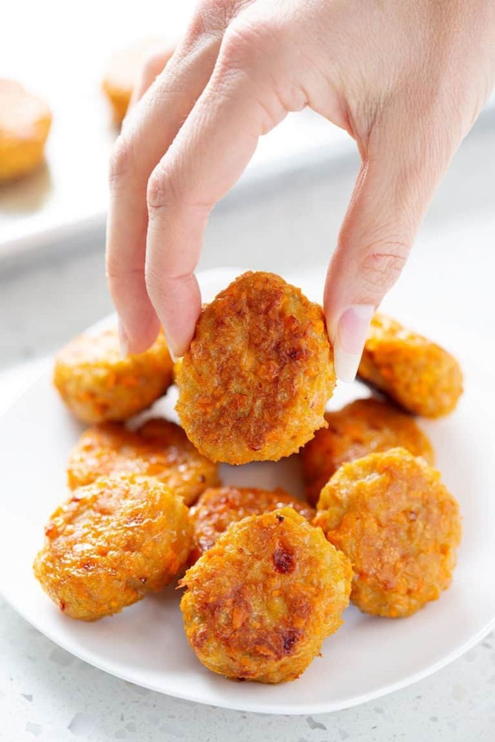 Sweet Potato Chicken Poppers